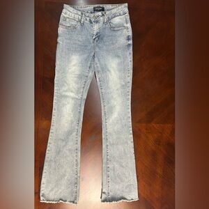 FIRE & RAIN Trendy Light Blue Flare Jeans SIZE 5